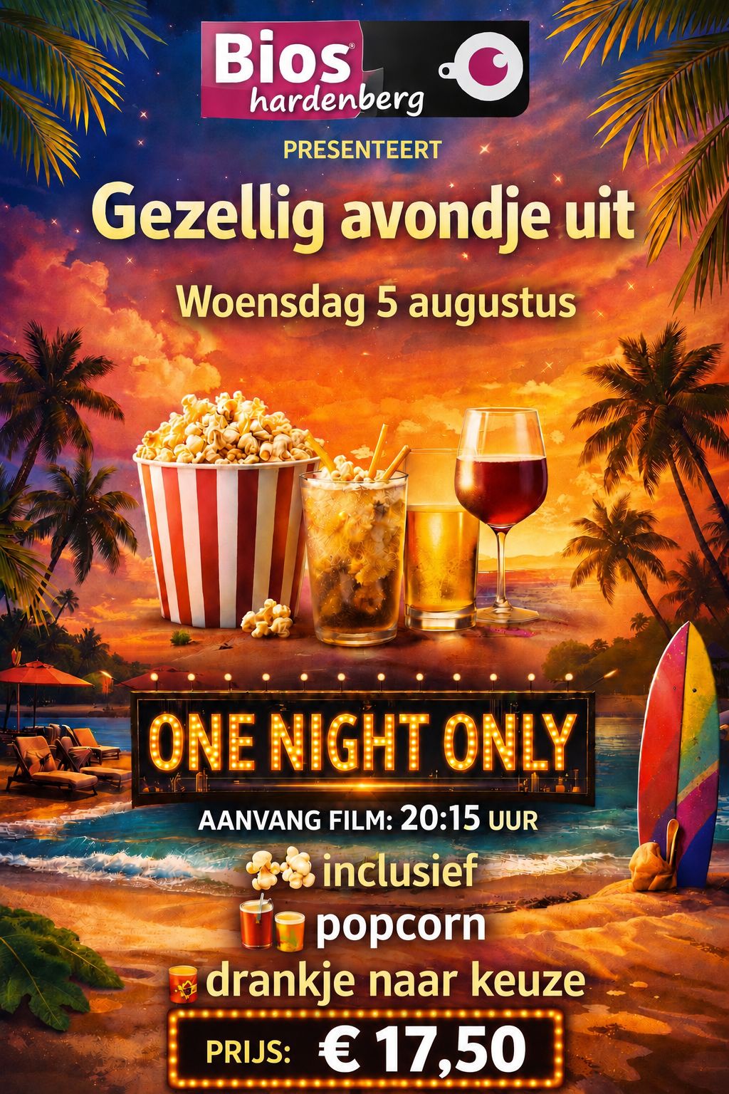 One Night Only  poster