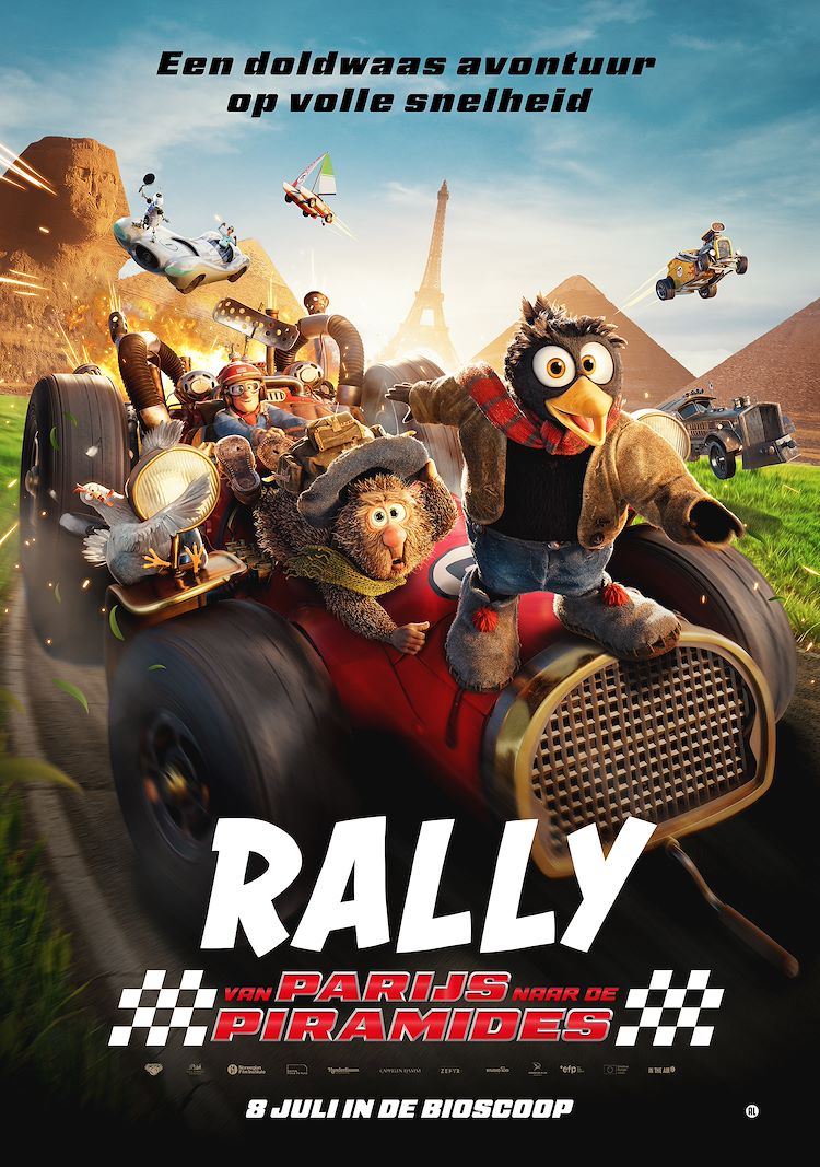 Rally - van Parijs naar de piramides poster