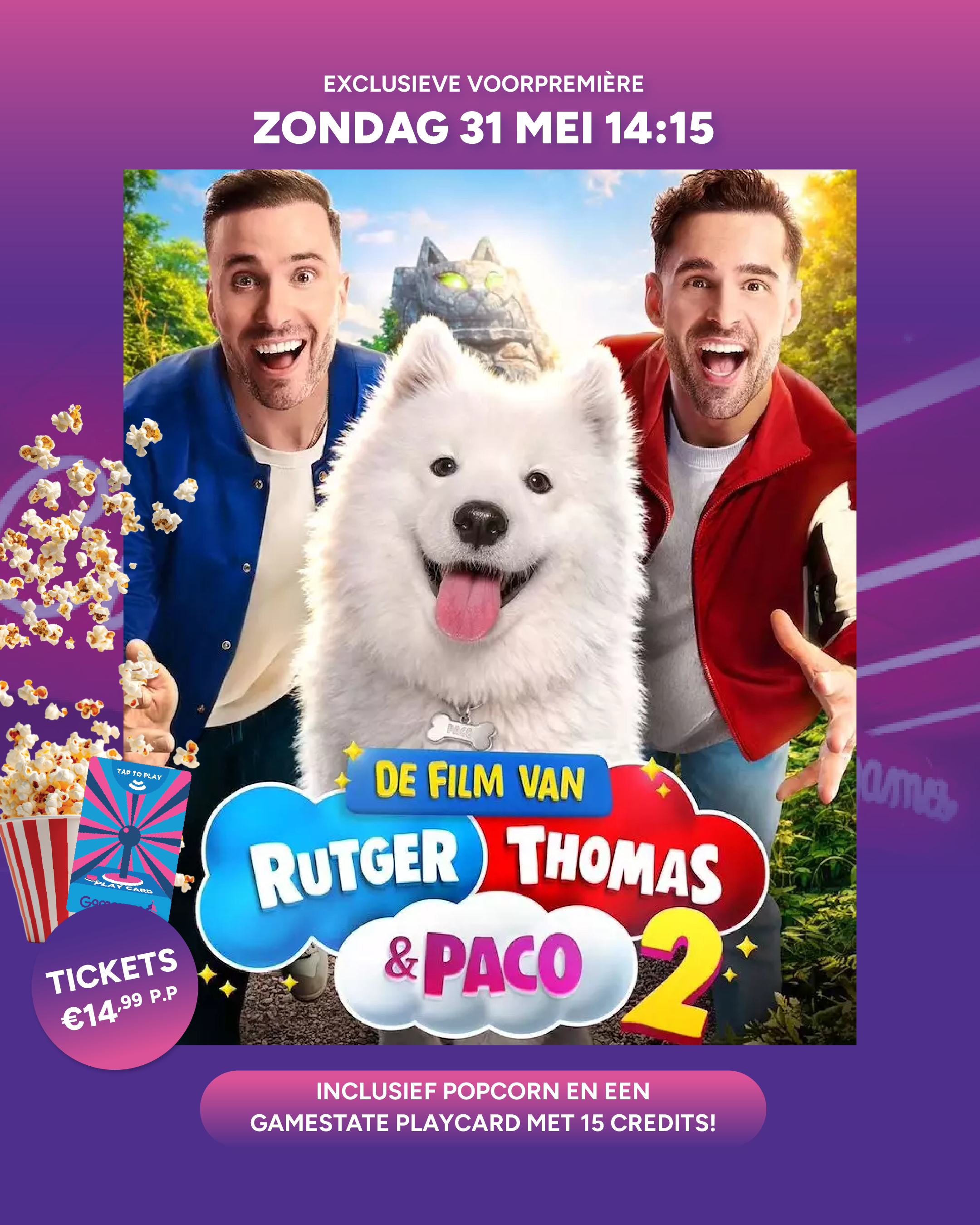 De Film van Rutger, Thomas & Paco 2