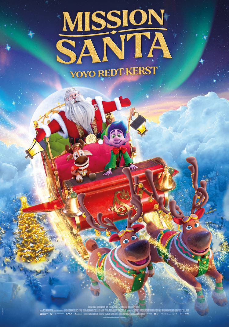 Mission Santa: Yoyo redt Kerst poster
