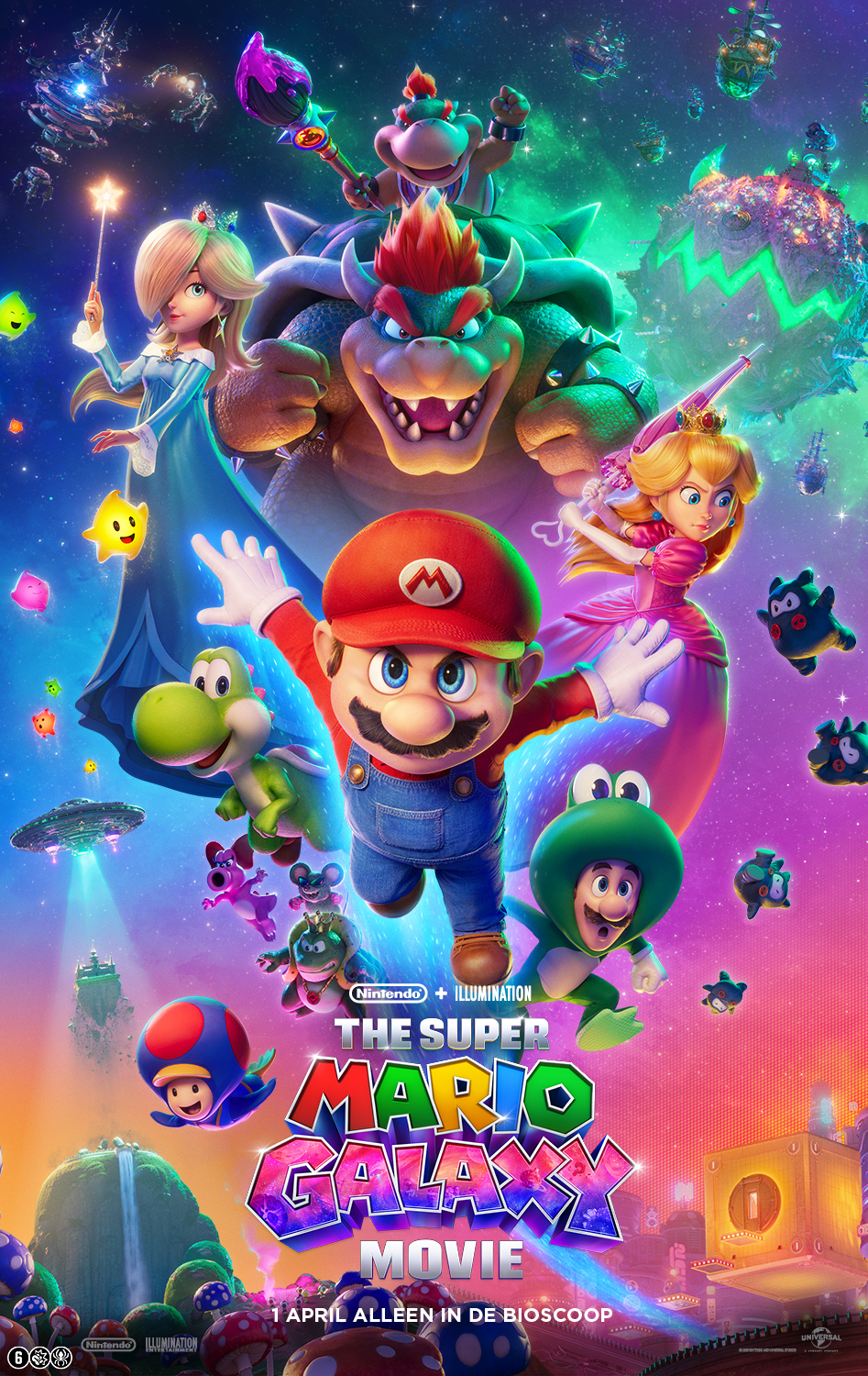 The Super Mario Galaxy Movie (2D NL) poster