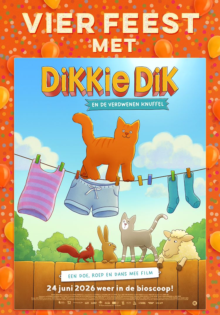 Dikkie Dik en de verdwenen knuffel poster