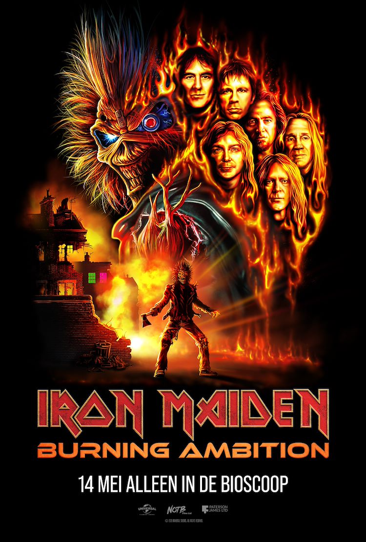 Iron Maiden: Burning Ambition (2D OV) poster