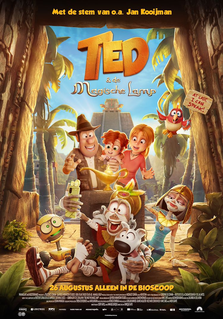 Ted & De Magische Lamp (2D NL) poster