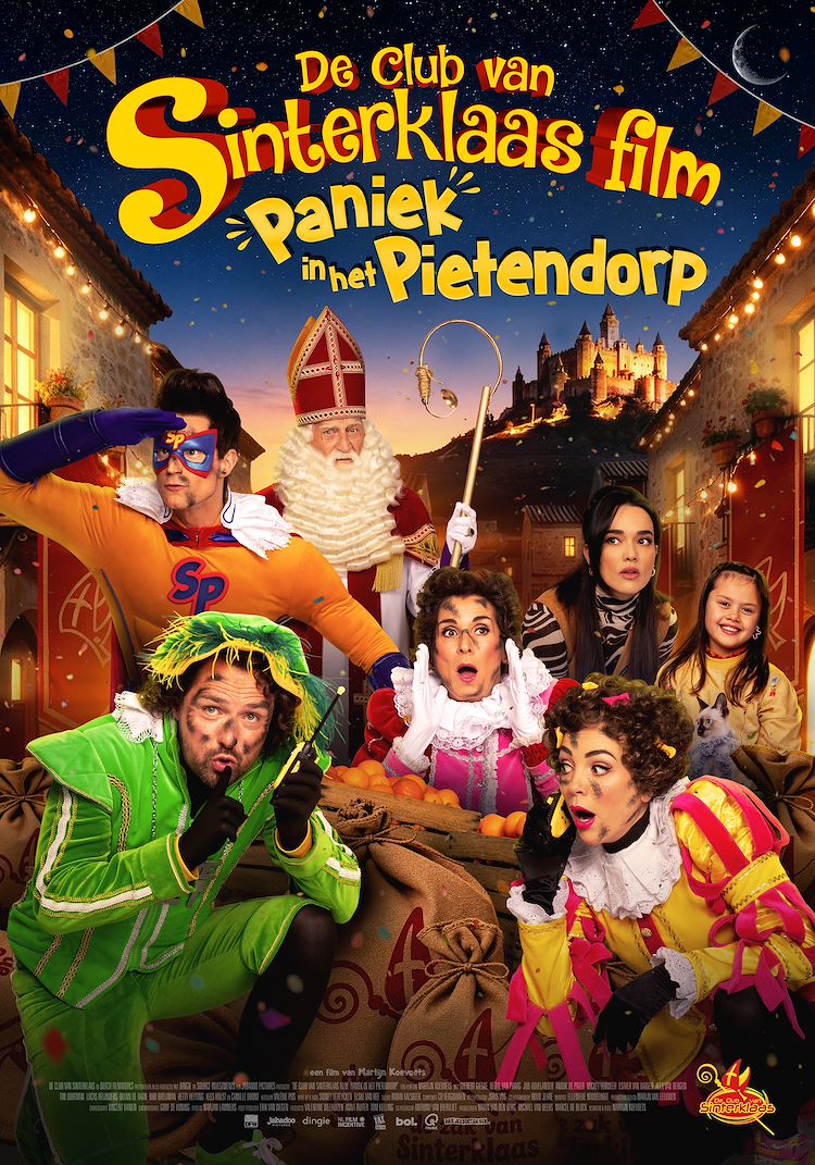 Club van Sinterklaas film: Paniek in het Pietendorp, De poster